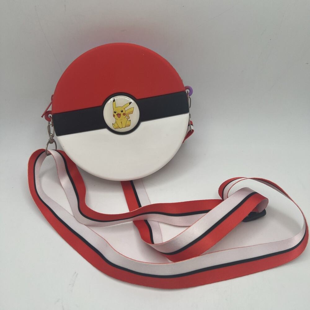 Pokémon Pokeball Kids Carry Case Crossbody Zipper